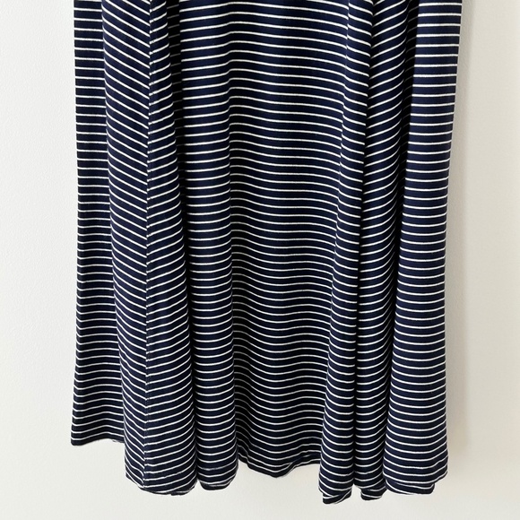 Gap Navy Blue & White Striped Jersey Maxi Skirt - Picture 3 of 16